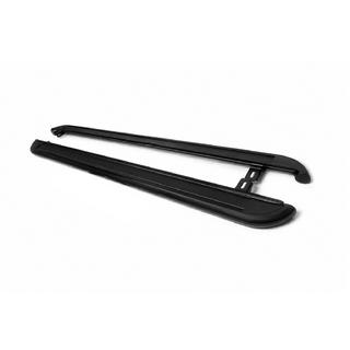 Бокові пороги Premium Black (2 шт., нерж.) Citroen Berlingo 1996-2008 рр. фото 3