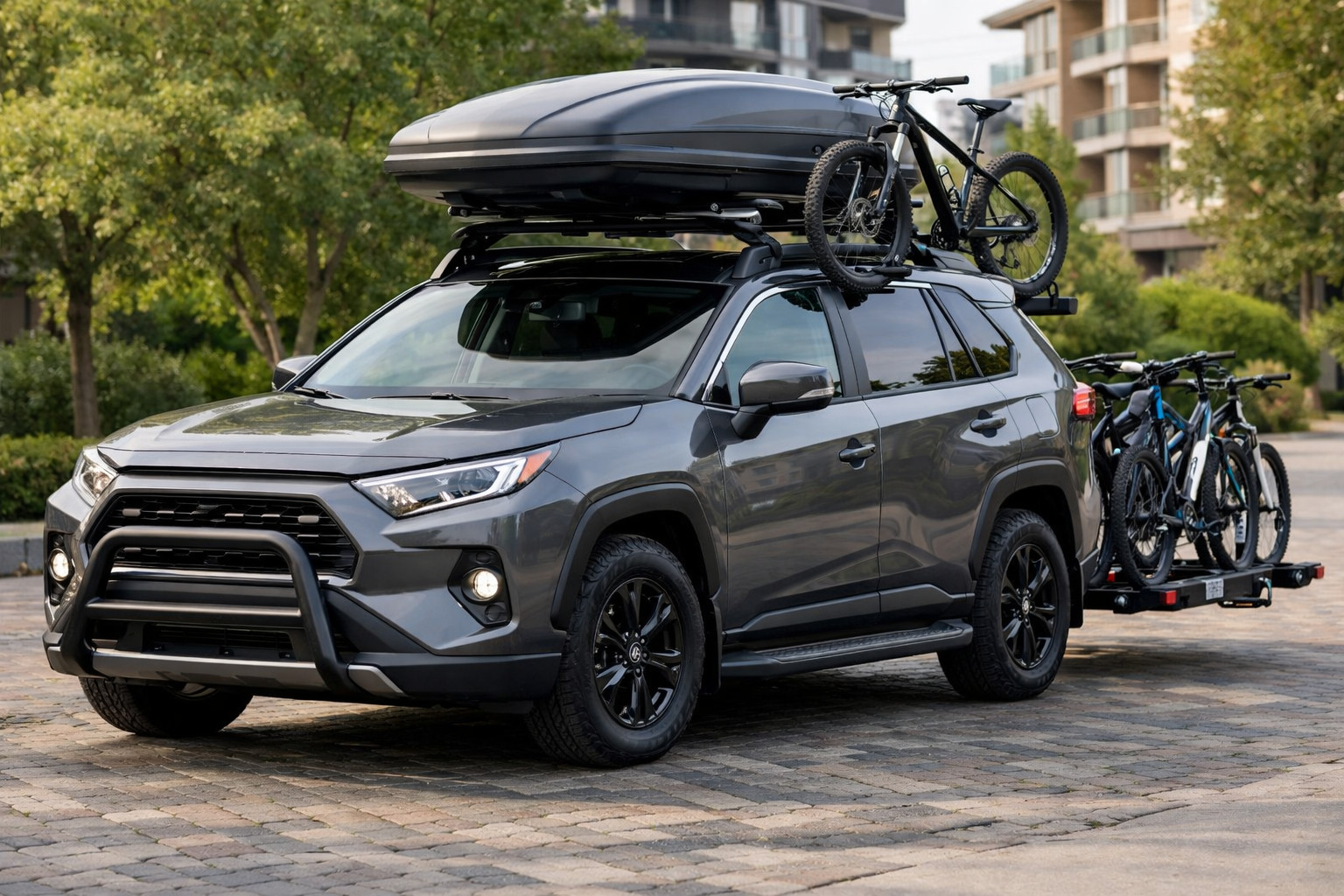 Що поставити на Toyota RAV4 2019+ після покупки для міста і сімейних поїздок