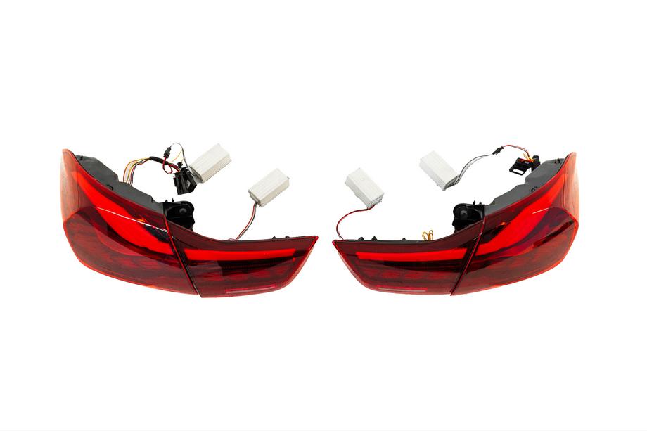 BMW 4 серія F32/F33/F36 2012-2020 рр. Задні ліхтарі M4 Style Red Фото 3