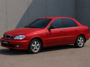 Daewoo Lanos 1998-2017 рр. Окантовка вікон (4 шт., нерж.) фото 1