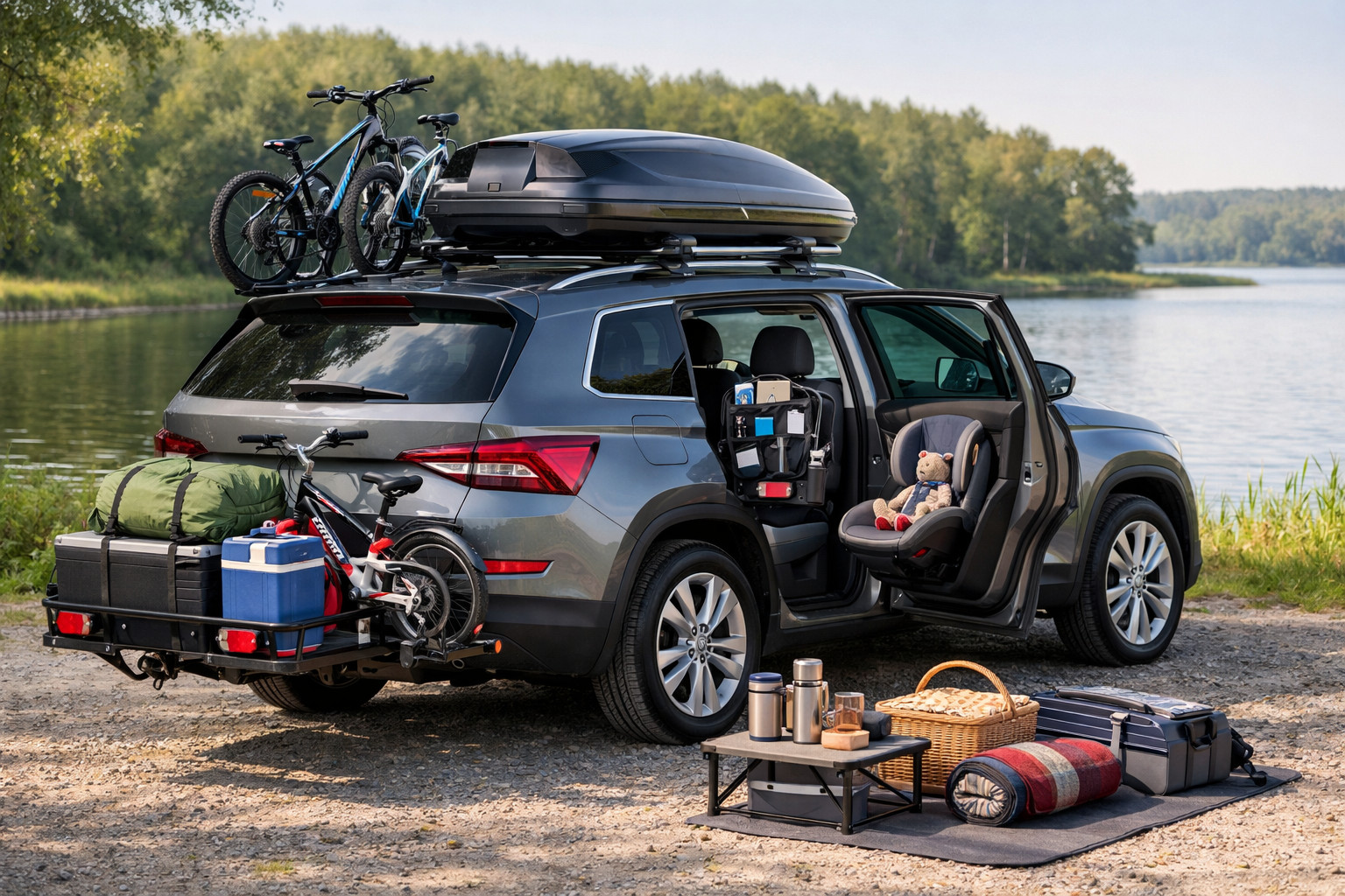 Пакет доробок Skoda Kodiaq 2016-2023 для сім’ї та багажу