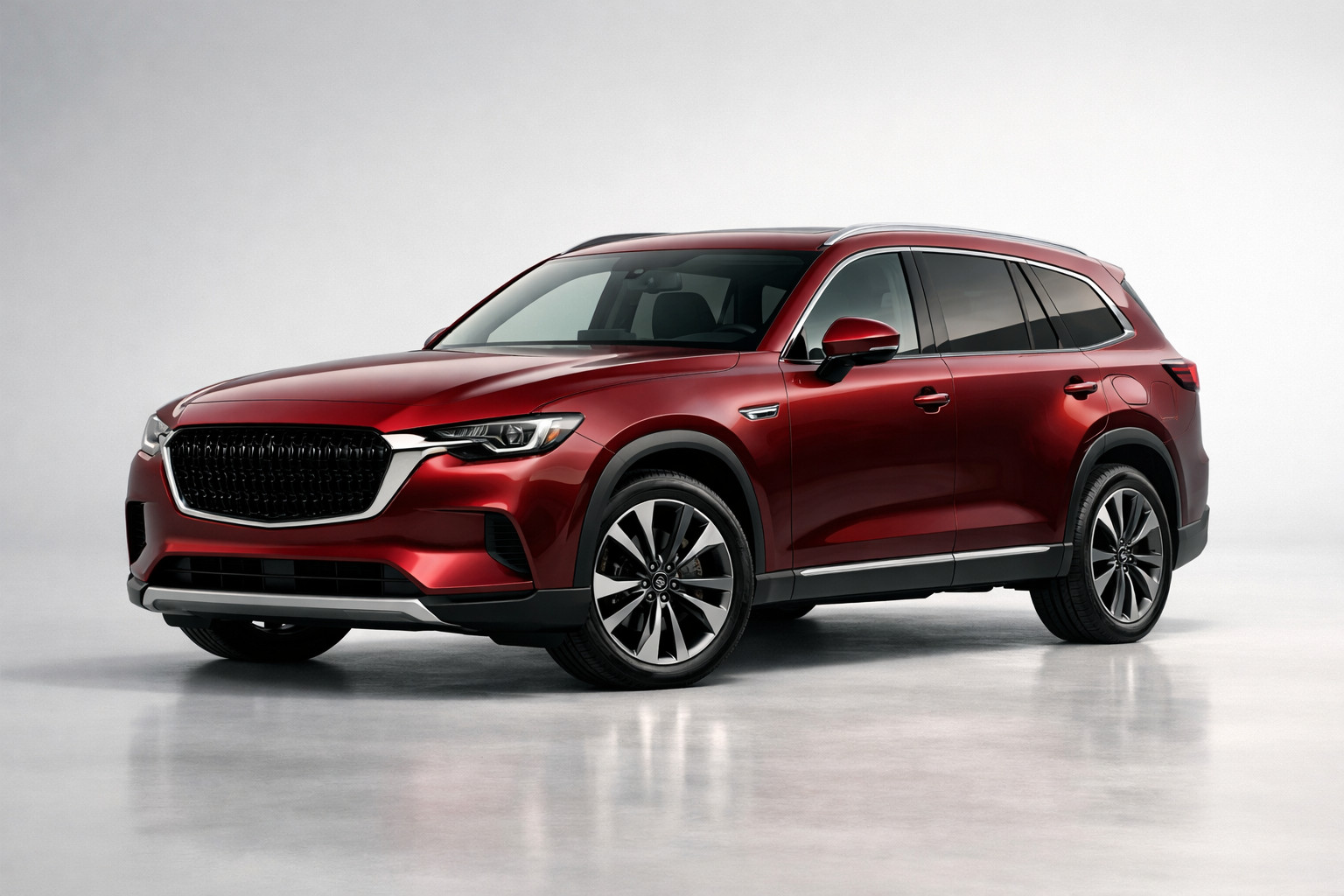 Огляд Mazda CX-90: флагманський трирядний кросовер