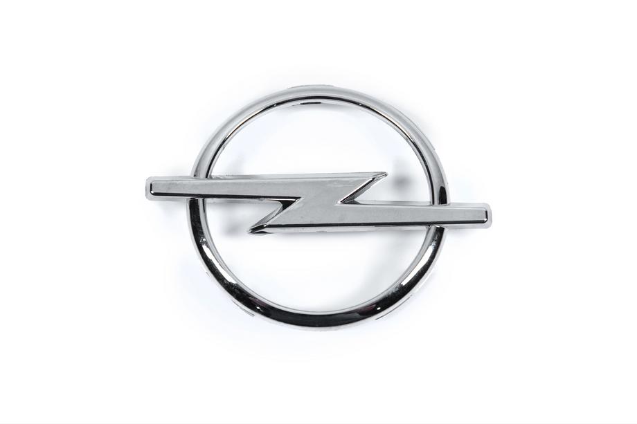 Opel Combo 2002-2012 рр. Передній значок Opel 9196806 (На защіпках, 95мм) Image