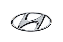 Hyundai Емблема (самоклейка, 115 мм 57 мм) фото 1