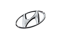 Hyundai Емблема (самоклейка, 115 мм 57 мм) фото 3