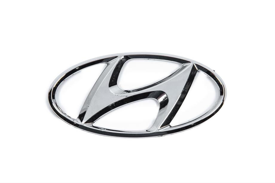 Hyundai Емблема (самоклейка, 115 мм 57 мм) Image
