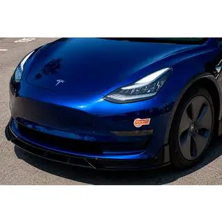 Накладка на передній бампер Lip Fast (для 2017-2023) Tesla Model 3 2017- рр. фото 2