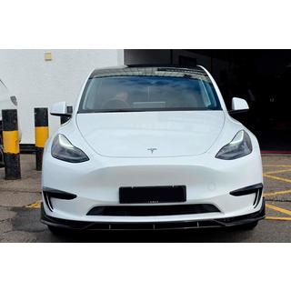 Накладки на протитуманки Fast (для 2020-2024) Tesla Model Y 2020- рр. фото 4