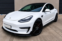 Tesla Model S 2012- рр. Накладки на протитуманки Fast (для 2021+) фото 2