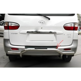 Задня дуга AK-005 (нерж.) Hyundai H200, H1, Starex 1998-2007 рр. фото 1
