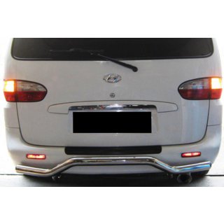 Задня дуга AK-005 (нерж.) Hyundai H200, H1, Starex 1998-2007 рр. фото 2