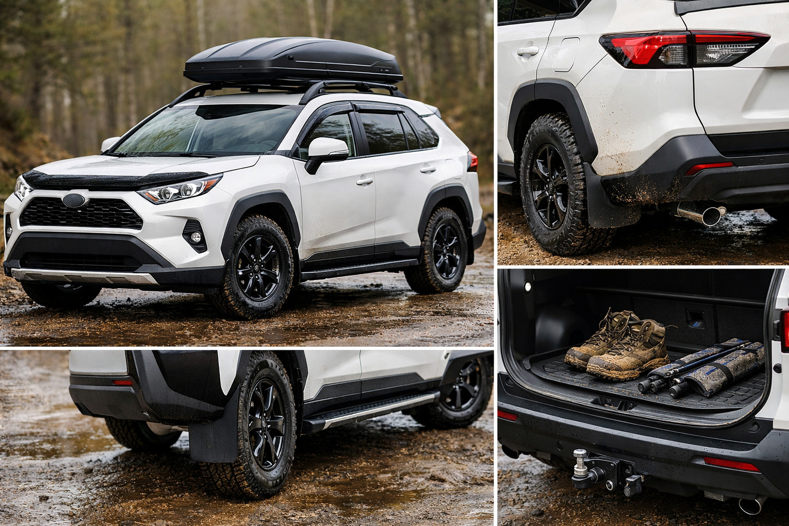 Практичний апгрейд Toyota RAV4 2019+ для дощу, бруду і траси