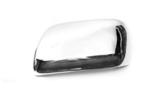 Toyota Land Cruiser 200 2007-2021 рр. Накладка на дзеркало ліва (1 шт, нерж.) фото 1