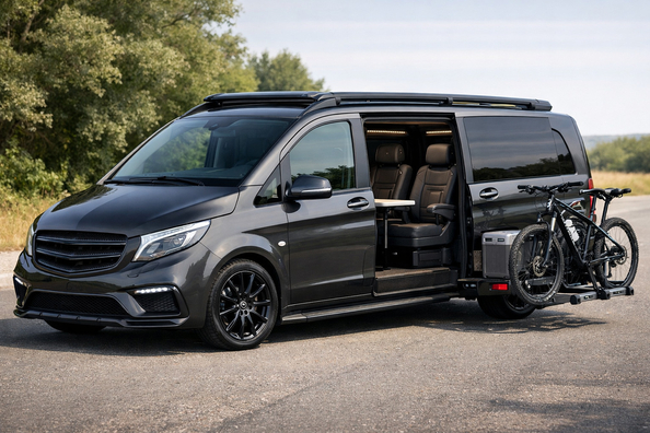 Стартовий апгрейд Mercedes Vito/V-class W447 для пасажирських поїздок і траси Фото 1