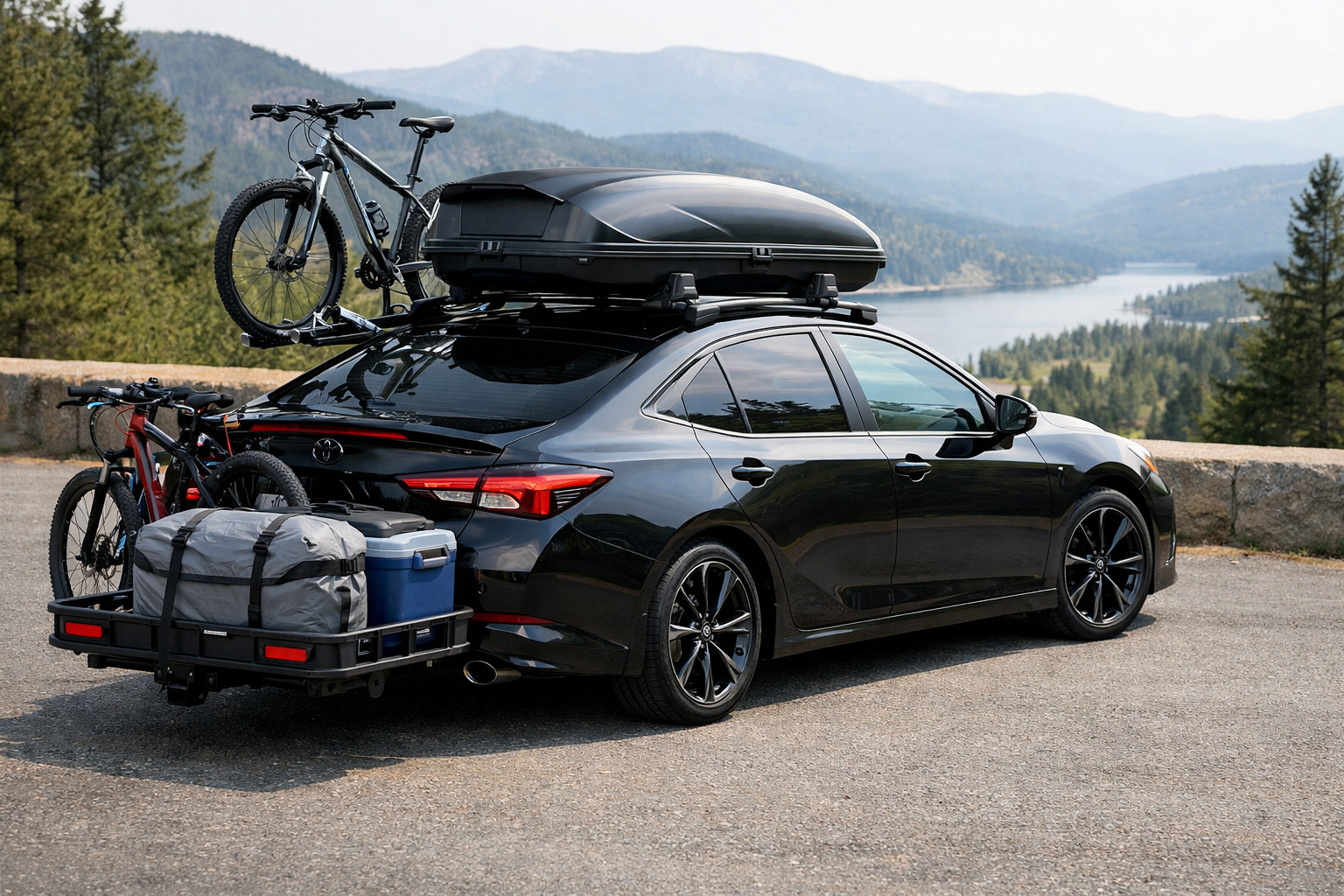 Що поставити на Toyota Camry 2024 для багажу і подорожей