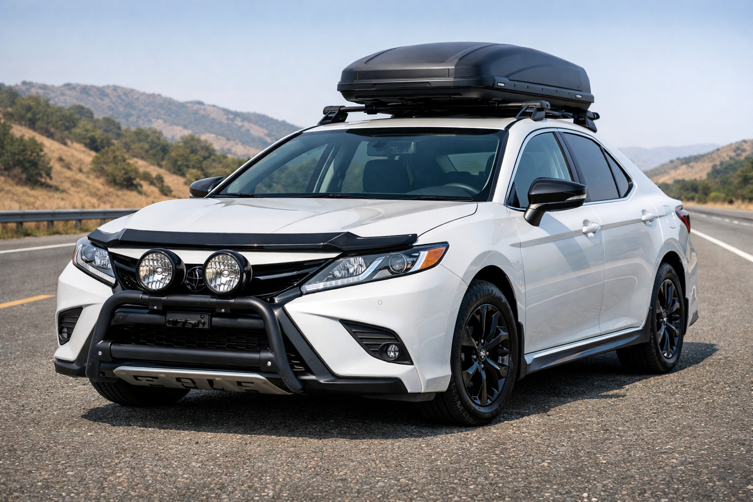 Що поставити на Toyota Camry 2017–2023 для траси й захисту передка