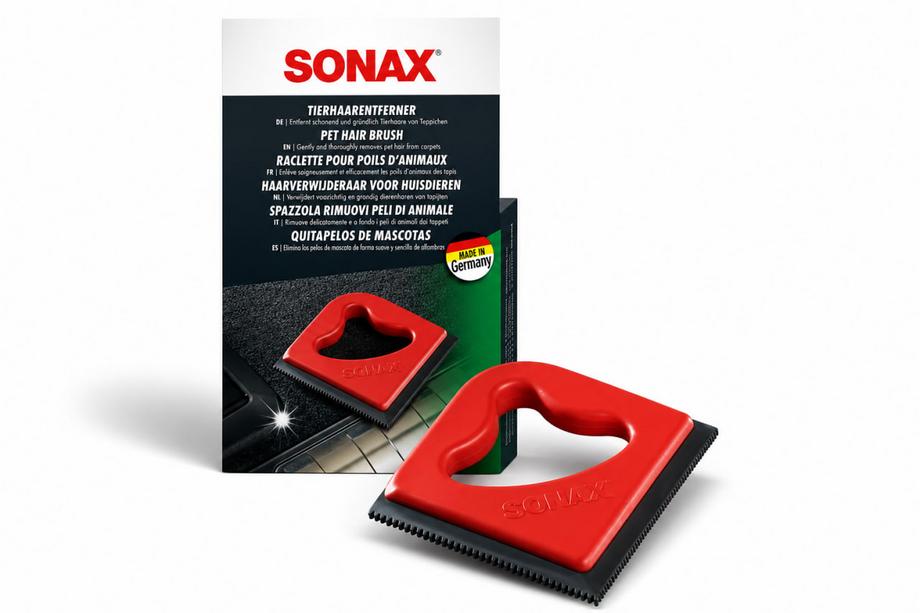 Щітка-гребінець гумова для видалення шерсті домашніх тварин Sonax Фото 1