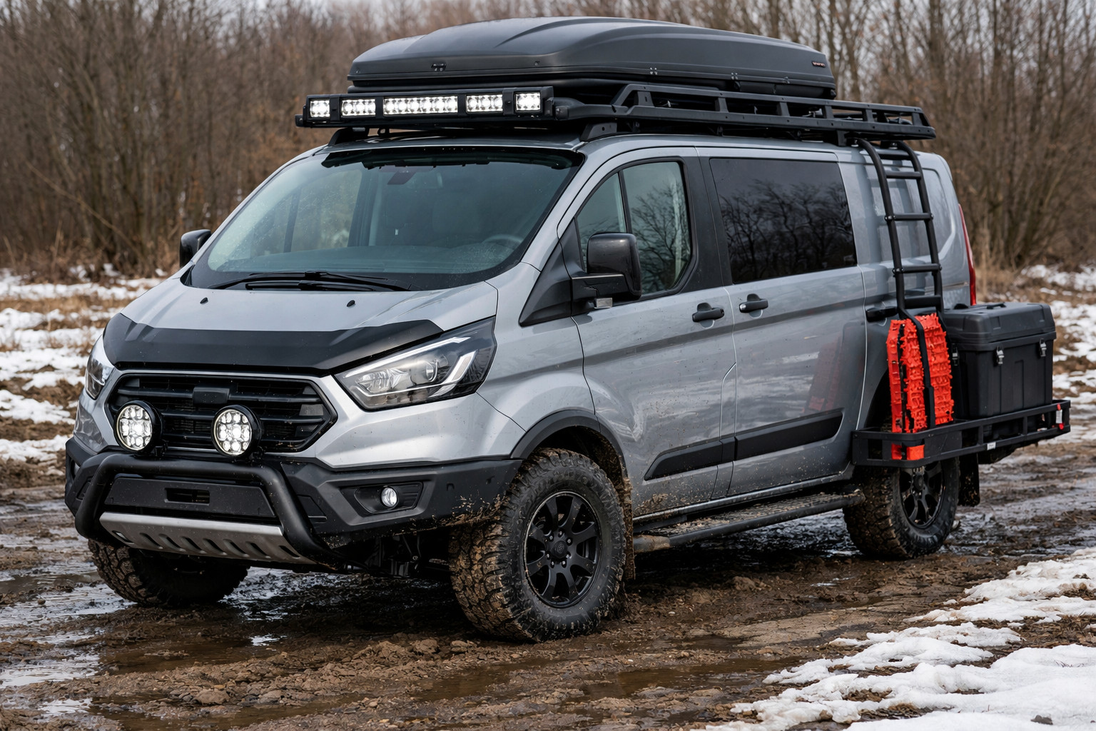 Пакет доробок Ford Transit Custom для роботи в брудний сезон