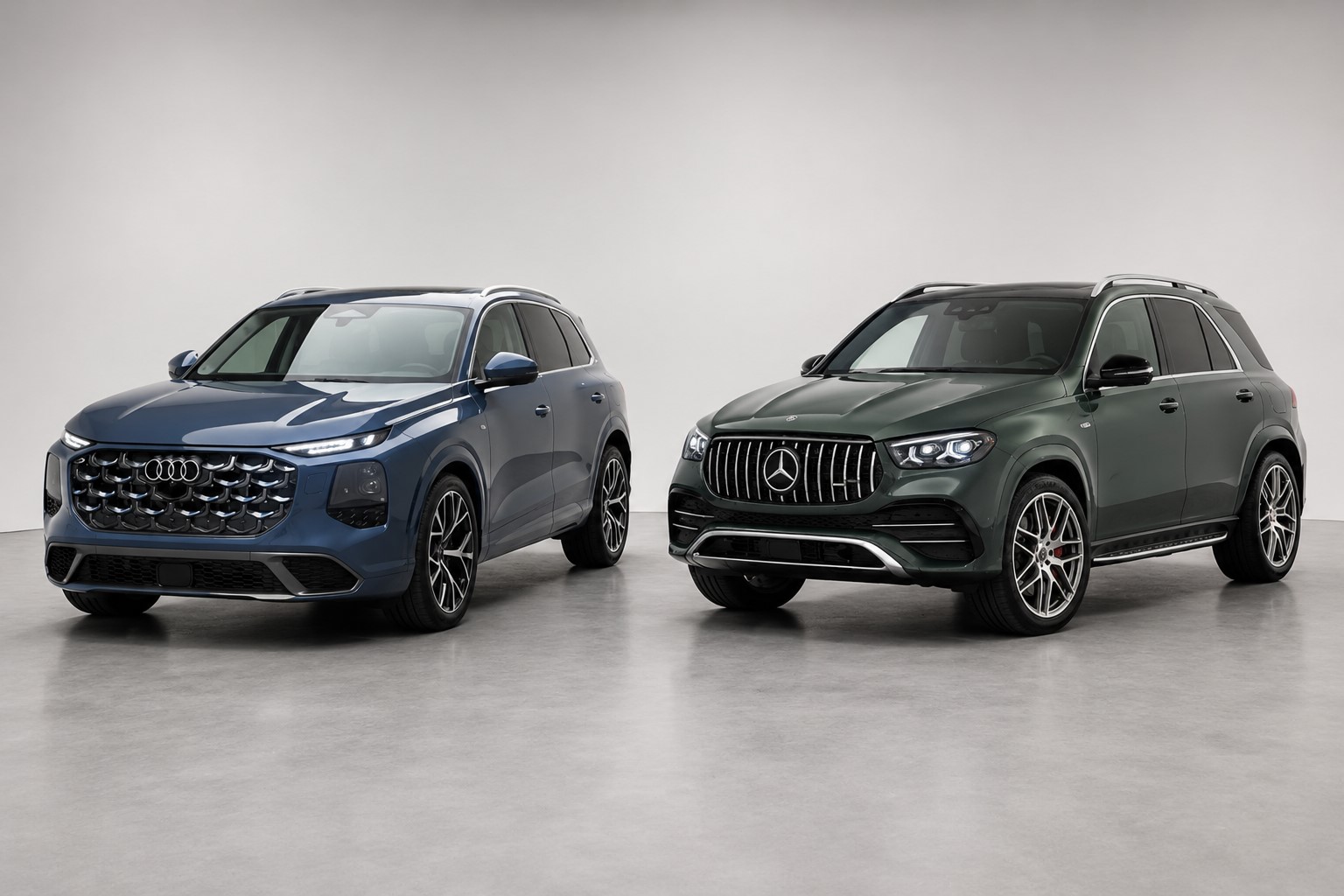Audi Q7 2027 vs Mercedes-Benz GLE 2027: який преміальний SUV кращий?