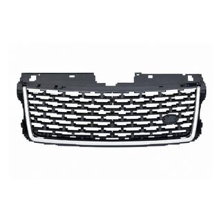 Решітка радіатора SVO чорна зі срібними смугами (2013) Range Rover IV L405 2013-2021 рр.