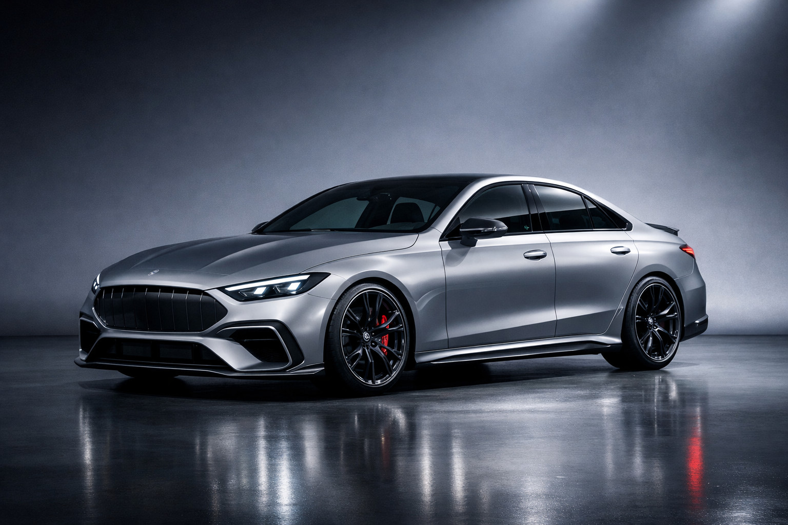 Mercedes-AMG C-Class EV 2027: прототип електричного конкурента BMW M3