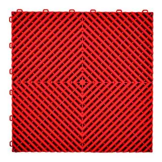 Модульна плитка P/P (40x40х1.8 см, червона)