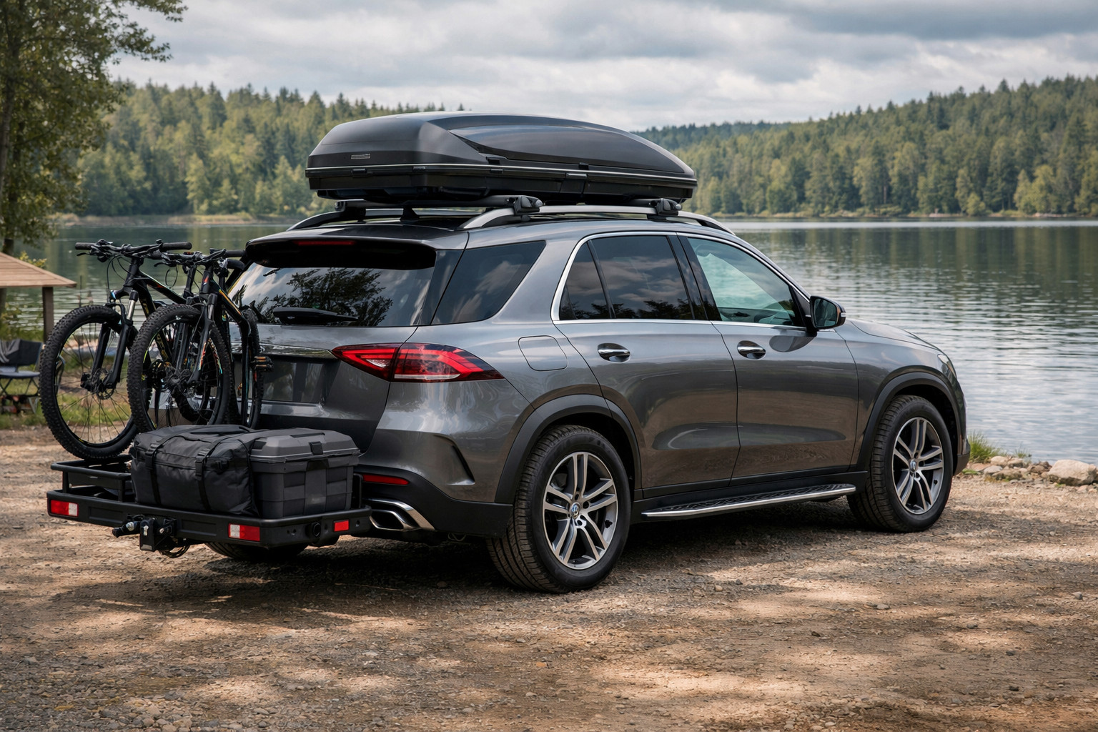 Що ставити на Mercedes GLE W167 для сімейних поїздок і багажу на дах