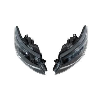 Передні фари 2025 Design LED Black (для Vito, 2 шт) Mercedes Vito/V-class W447 2014- рр. фото 3