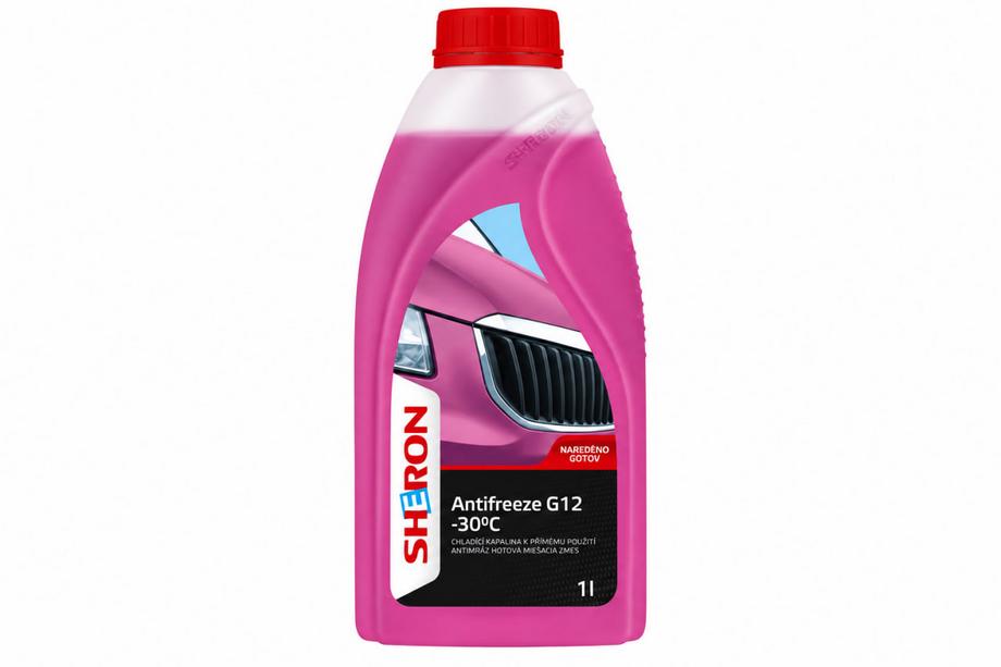 Антифриз G12 -30 ° C рожевий 1 л SHERON Image