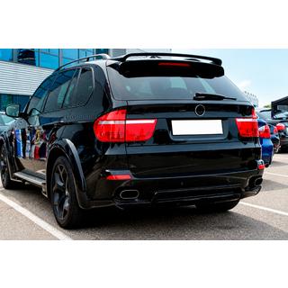 Спойлер DPT (чорний глянець) BMW X5 E70 2007-2013 рр. фото 1
