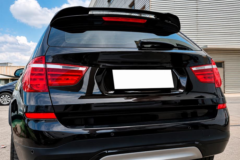 BMW X3 F25 2011-2018 рр. Спойлер DPT (чорний глянець) Фото 1
