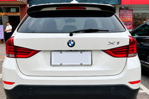 BMW X1 E84 2009-2015 рр. Спойлер DPT (чорний глянець) фото 1