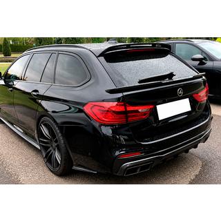 Спойлер DPT (Для G31, чорний глянець) BMW 5 серія G30/G31 2017-2023 рр. фото 1