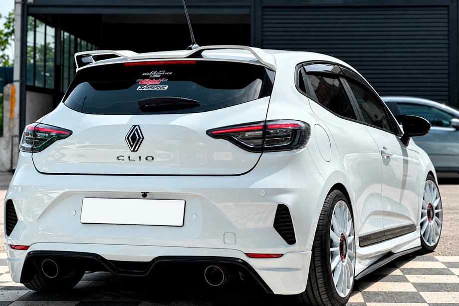 Renault Clio V 2019- рр. Спойлер DPT (Для RS, чорний глянець) Фото 1