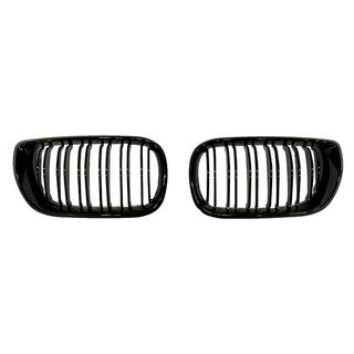 Ніздрі M-Look DPT (1997-2001, чорний глянець) BMW 3 серія E46 1998-2006 рр.