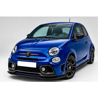 Передня Lip накладка DPT (Для Abarth, чорний глянець)