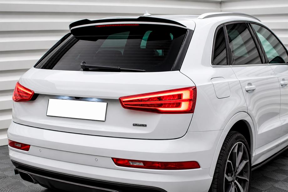 Audi Q3 2011-2019 рр. Спойлер DPT (чорний глянець) Image