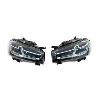 Передні фари G06 preLCI Design (2 шт) BMW X6 F16 2014-2019 рр. фото 2