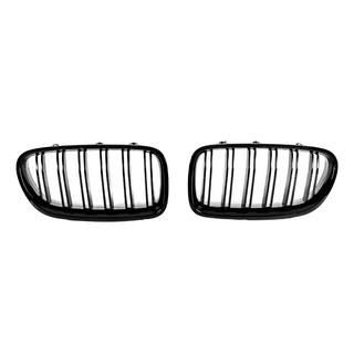 Уцінка Ніздрі M-Look (чорний глянець) BMW 5 серія F10/F11 2010-2016 рр. фото 1