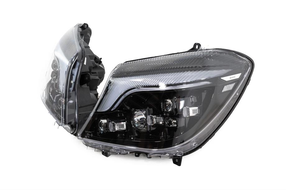 Mercedes Sprinter W906 2006-2018 рр. Передня оптика XENON to LED (2013-2018, 2 шт) Фото 4