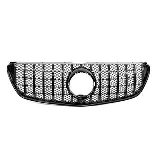 Передня решітка Diamond Black (2014-2019 для V-class) Mercedes Vito/V-class W447 2014- рр. фото 1