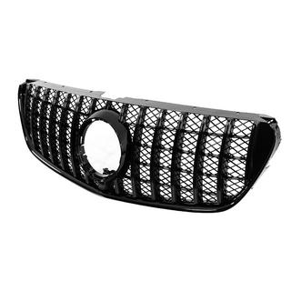 Передня решітка Diamond Black (2014-2019 для V-class) Mercedes Vito/V-class W447 2014- рр. фото 2