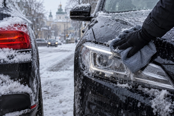 LED-фари й лінзи взимку: сіль, пісок і реагенти — як не затерти і як захистити оптику