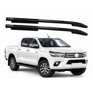 Рейлінги чорні OEM (Алюміній) Toyota Hilux 2015- рр.