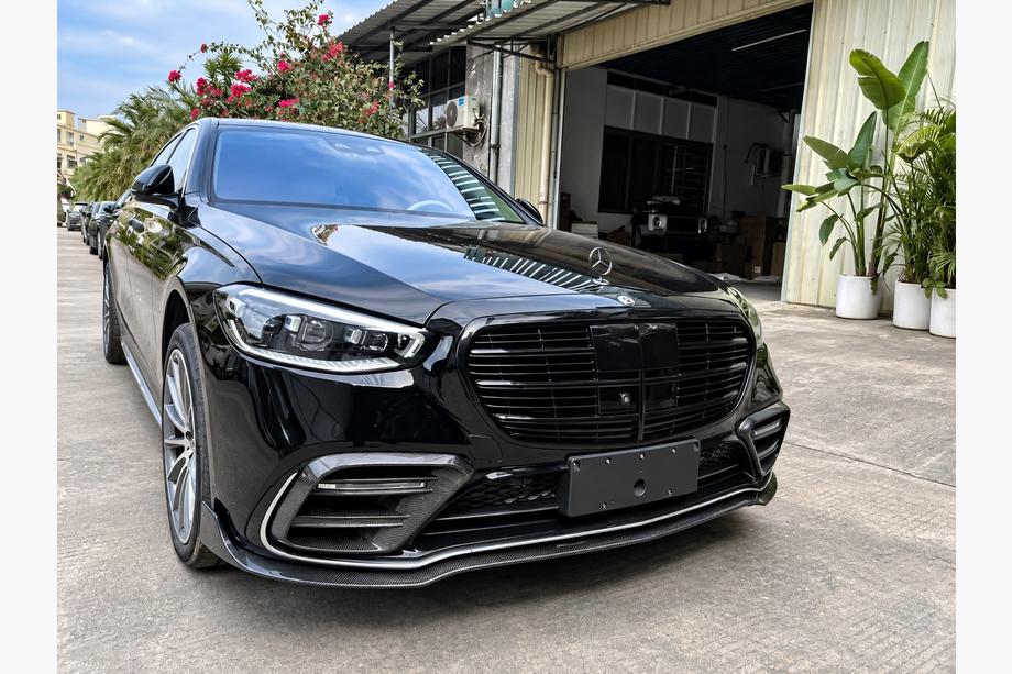 Mercedes S-class W223 2020- рр. Комплект обвісів BRB Carbon (для AMG-Line) Фото 2