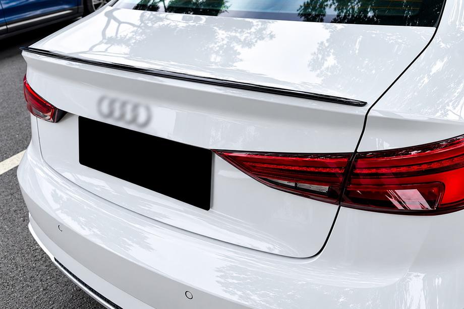 Audi A3 2012-2020 рр. Спойлер S-Style (для SD, чорний глянець) Фото 1