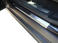 Range Rover Evoque 2012-2018 рр. Накладки на пороги Натаніка преміум (4 шт, нерж.) фото 1