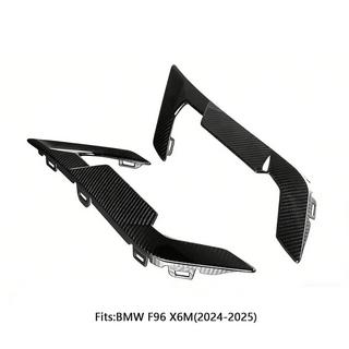 Накладки на крила F96 (Карбон) BMW X6 G06 2019-2027 рр. фото 2
