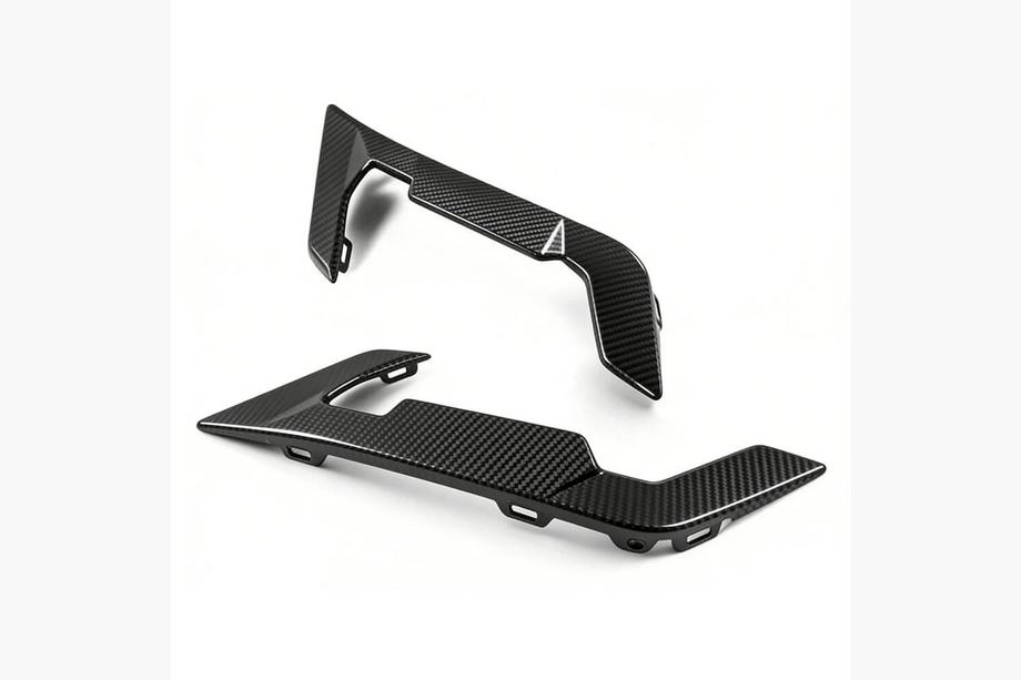 BMW X6 G06 2019-2027 рр. Накладки на крила F96 (Карбон) Фото 4