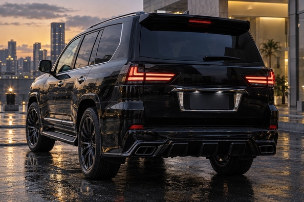 Lexus LX570 2008–2015 у стилі 2016 або TRD Superior: рестайлінг — комплекти, фари і що доробити